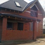 наша работа Дом из кирпича, Ладога