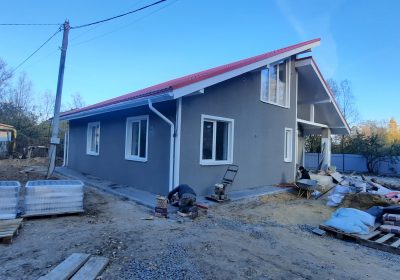 проект дома из газобетона Дом из газобетона 165м2, Тярлево строительство под ключ за  рублей