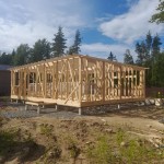 наша работа Дом каркасник 124м2 КП, Елизаветинское