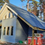 наша работа Дом каркасник, Токсово