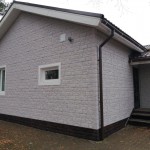 наша работа Устройство фасада, Поляны