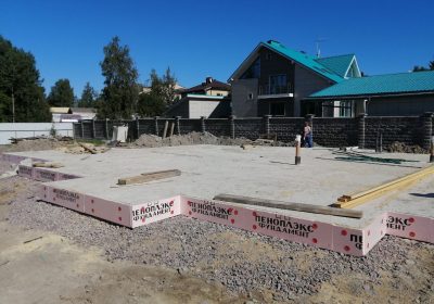 проект дома из газобетона Плита, Порошкино строительство под ключ за  рублей