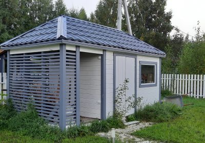 проект дома из газобетона Хоз блоки строительство под ключ за  рублей