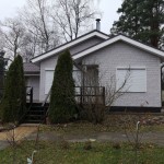 наша работа Устройство фасада, Поляны