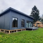 наша работа Дом каркасник на сваях, Белоостров 96 м2