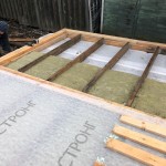 наша работа Дом 5-5 ,хозблок на сваях. Синявино