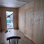 наша работа Дом 5-5 ,хозблок на сваях. Синявино