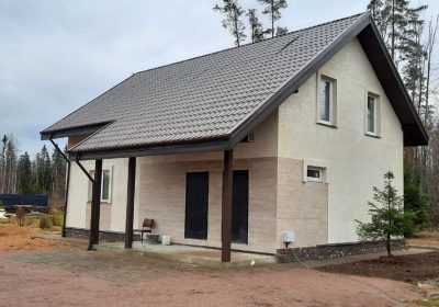 проект дома из газобетона Дом из газобетона, Кольцевая 6 строительство под ключ за  рублей