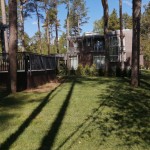 наша работа Устройство рулонного газона, Сосново