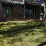 наша работа Устройство рулонного газона, Сосново