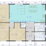 наша работа Дом каркасник 124м2 КП, Елизаветинское