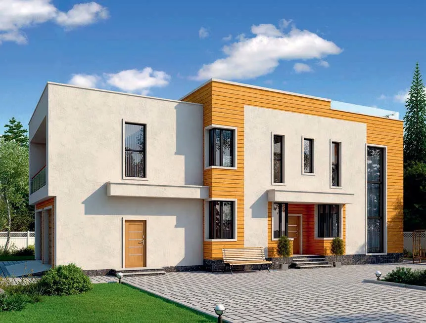 проект дома из газобетона AS-2267 строительство под ключ за итого 11 848 000 рублей