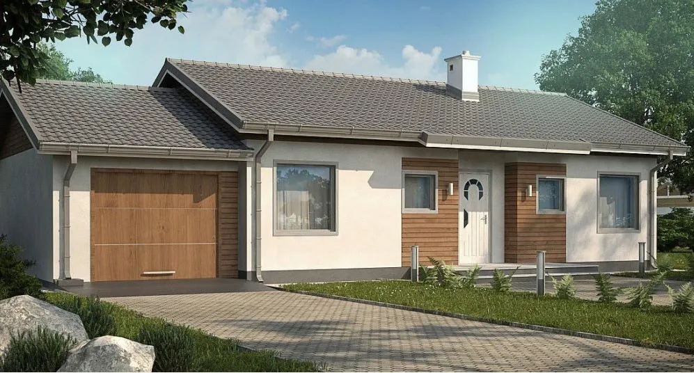 проект дома из газобетона JB 1-168 строительство под ключ за итого 6 720 000   рублей